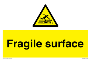 Fragile surface